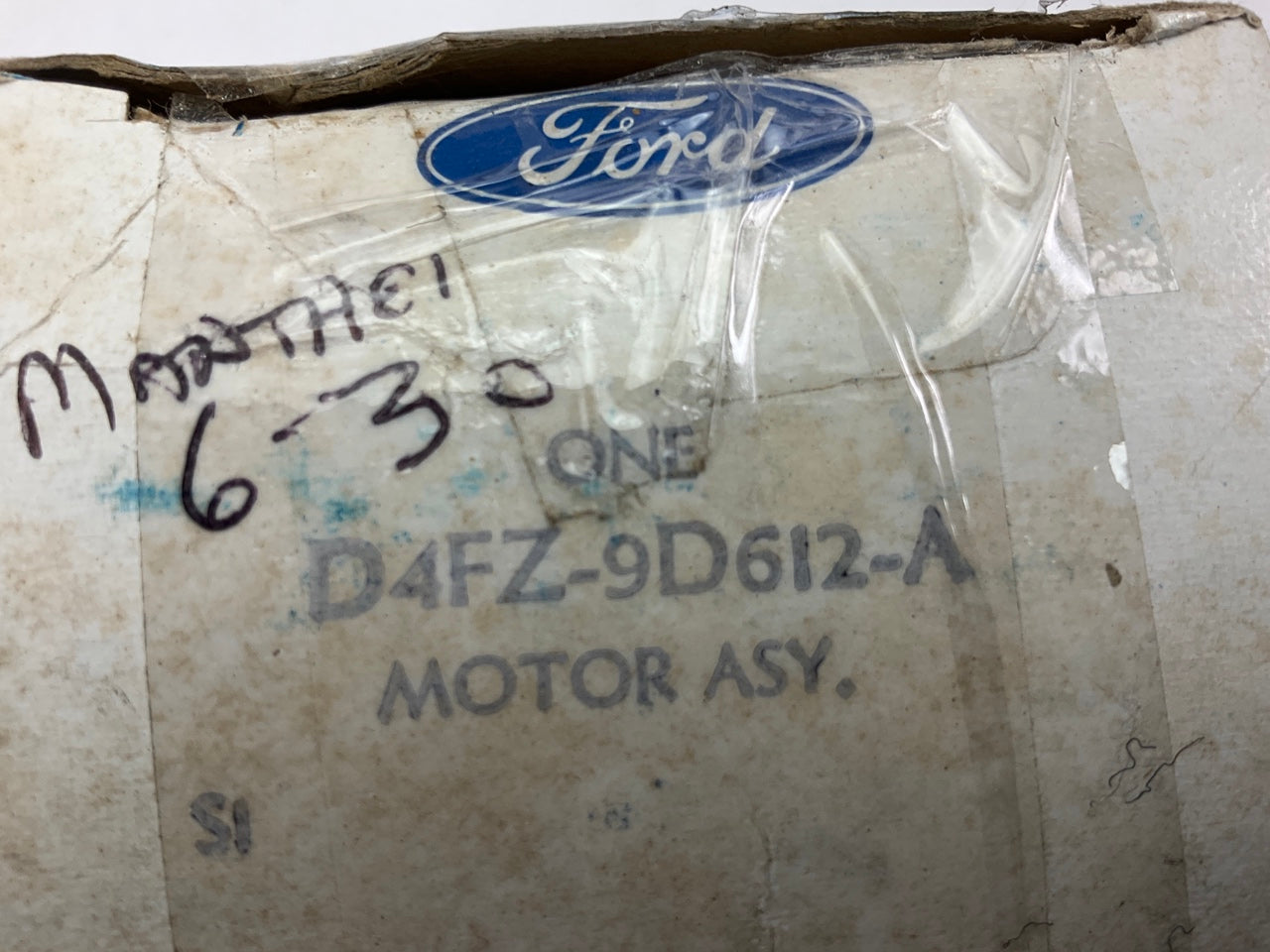 NOS Ford D4FZ-9D612-A HVAC Hot Air Vacuum Actuator Air Cleaner Valve Diaphragm