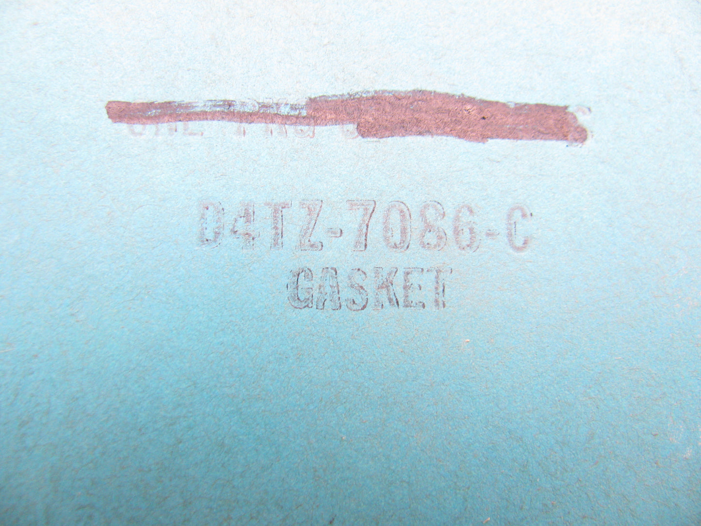 NEW - OEM Ford D4TZ-7086-C Range Box Gasket 1973-1979 New Process