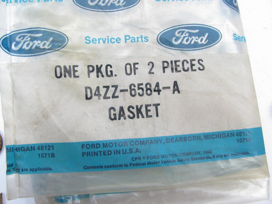 Genuine OEM Ford D4ZZ-6584-A Valve Cover Gasket - Pair - 2.6L 2.8L 171 V6