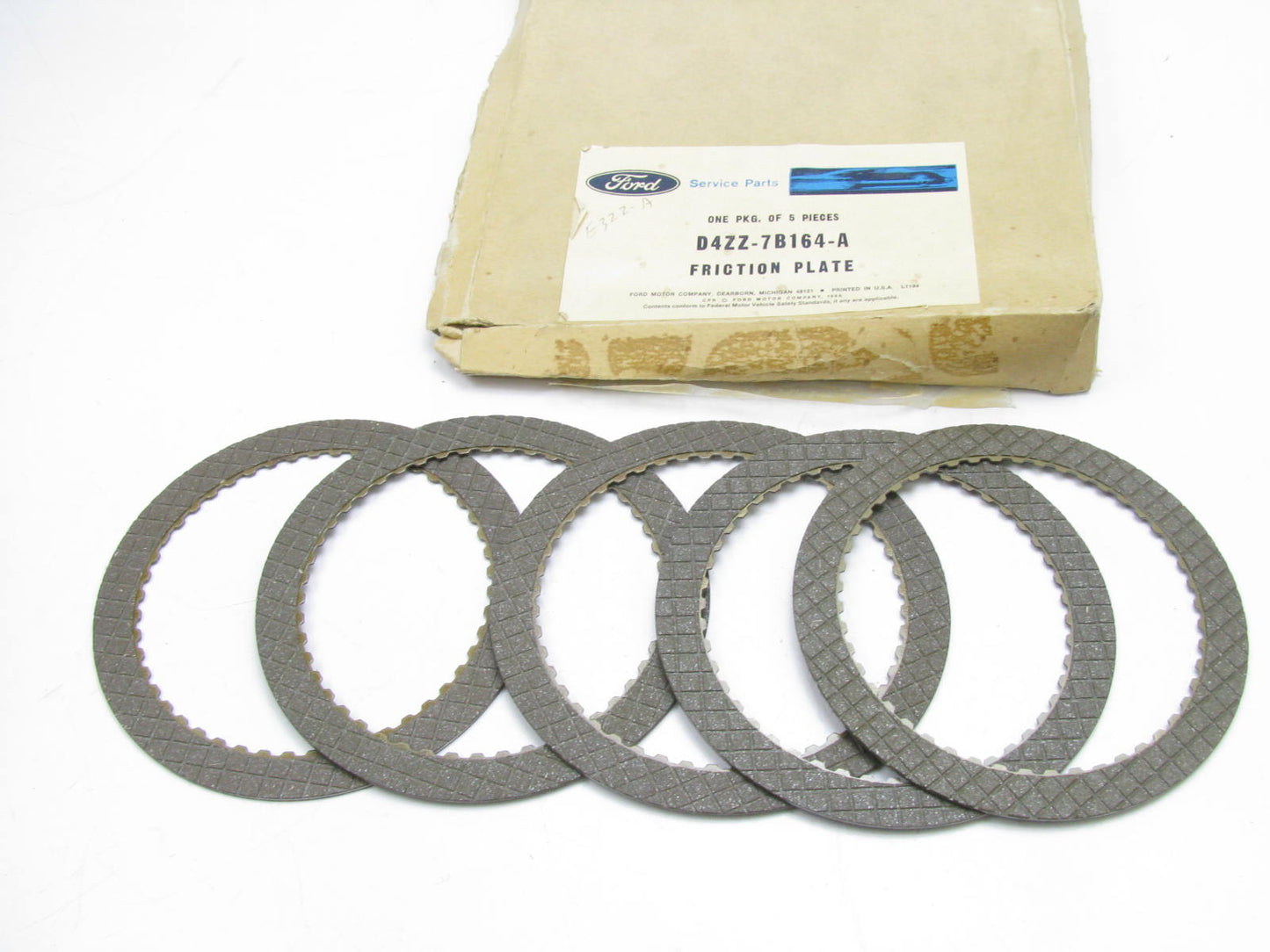 (5) NEW - OEM Ford D4ZZ-7B164-A Automatic Transmission Clutch Friction Disc - C3