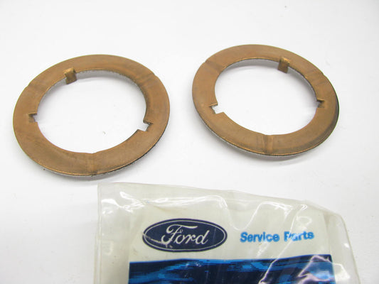 (2) NEW - OEM Ford D4ZZ-7D422-B Auto Trans Output Shaft Hub Thrust Washer - C3