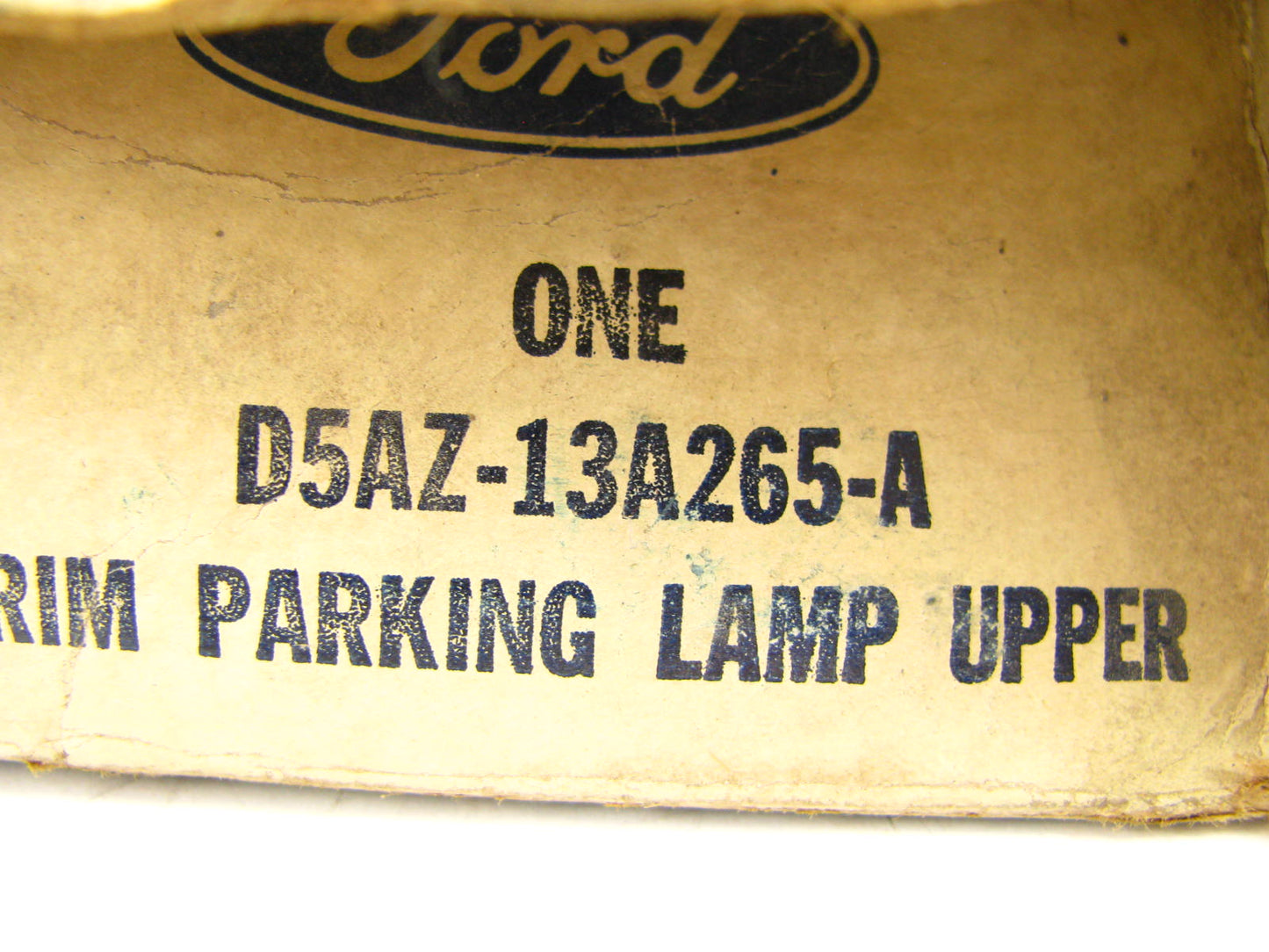 NEW - OEM Ford D5AZ-13A265-A Front Upper Parking Lamp Door Trim 1975-1976 LTD