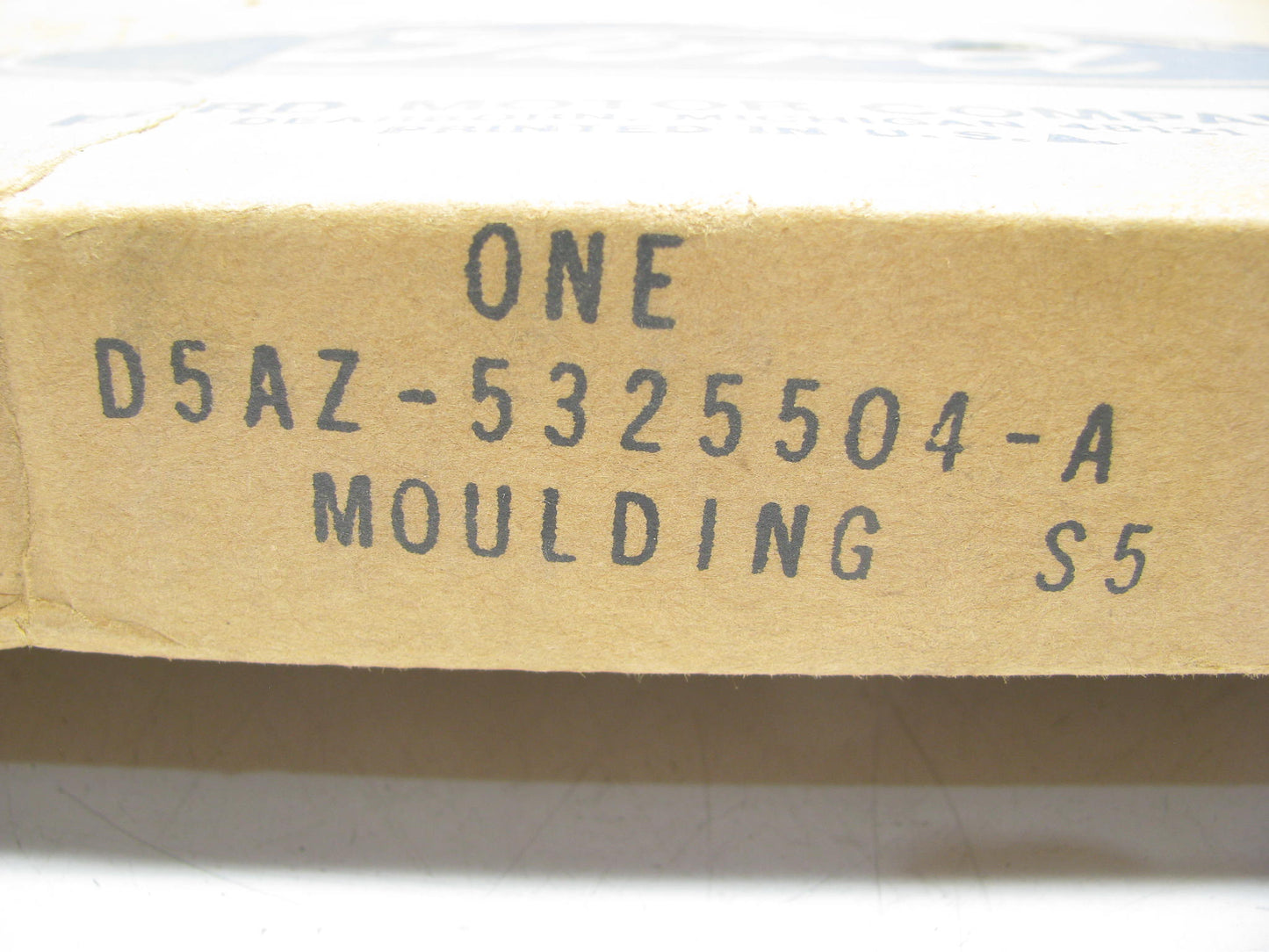 NEW - OEM Ford D5AZ-5325504-A Rear Right Door Trim Panel Upper Front Moulding