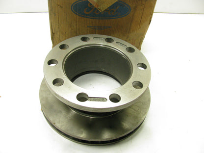 NEW - OEM Ford D5HZ-1102-A Front Disc Brake Rotor, 9M 12M Axle, 10 Hole, Gunite