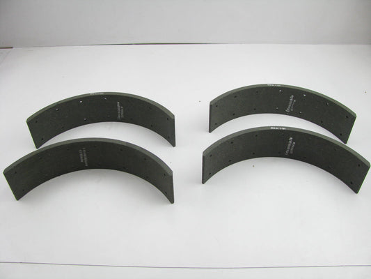 NEW - OEM Ford D5HZ-2007-E Front Brake Shoe Lining Kit Rockwell Cam 13.5''X 3.5''