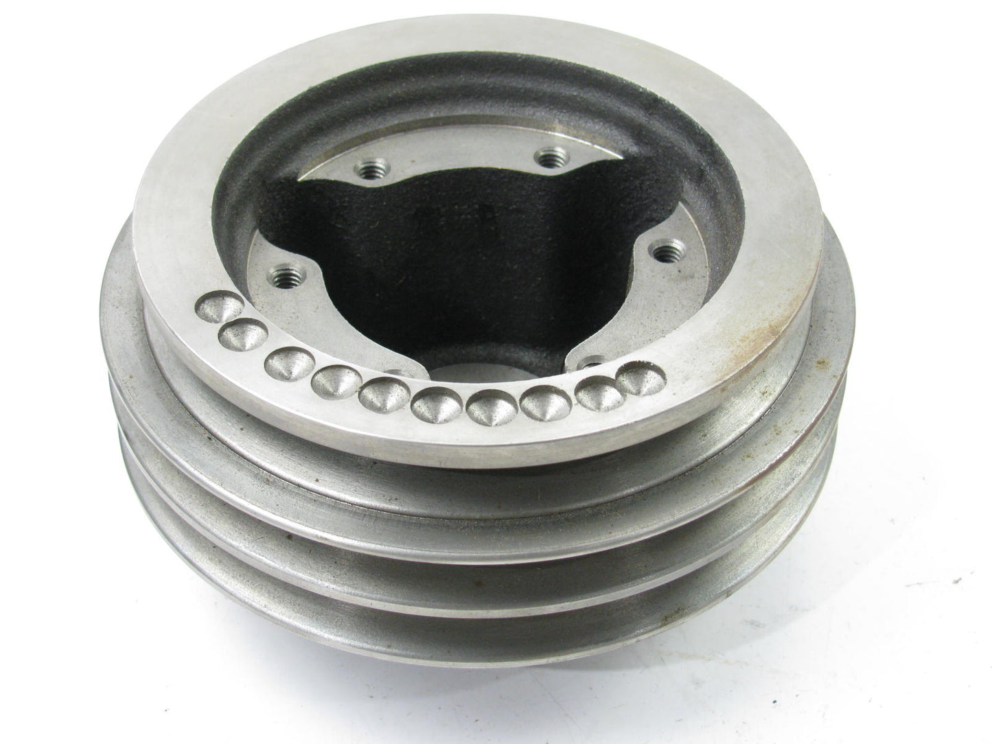 NEW - OEM Ford D5TZ-6312-B Crankshaft Pulley 1975-1978 351 391-V8 Triple Sheave