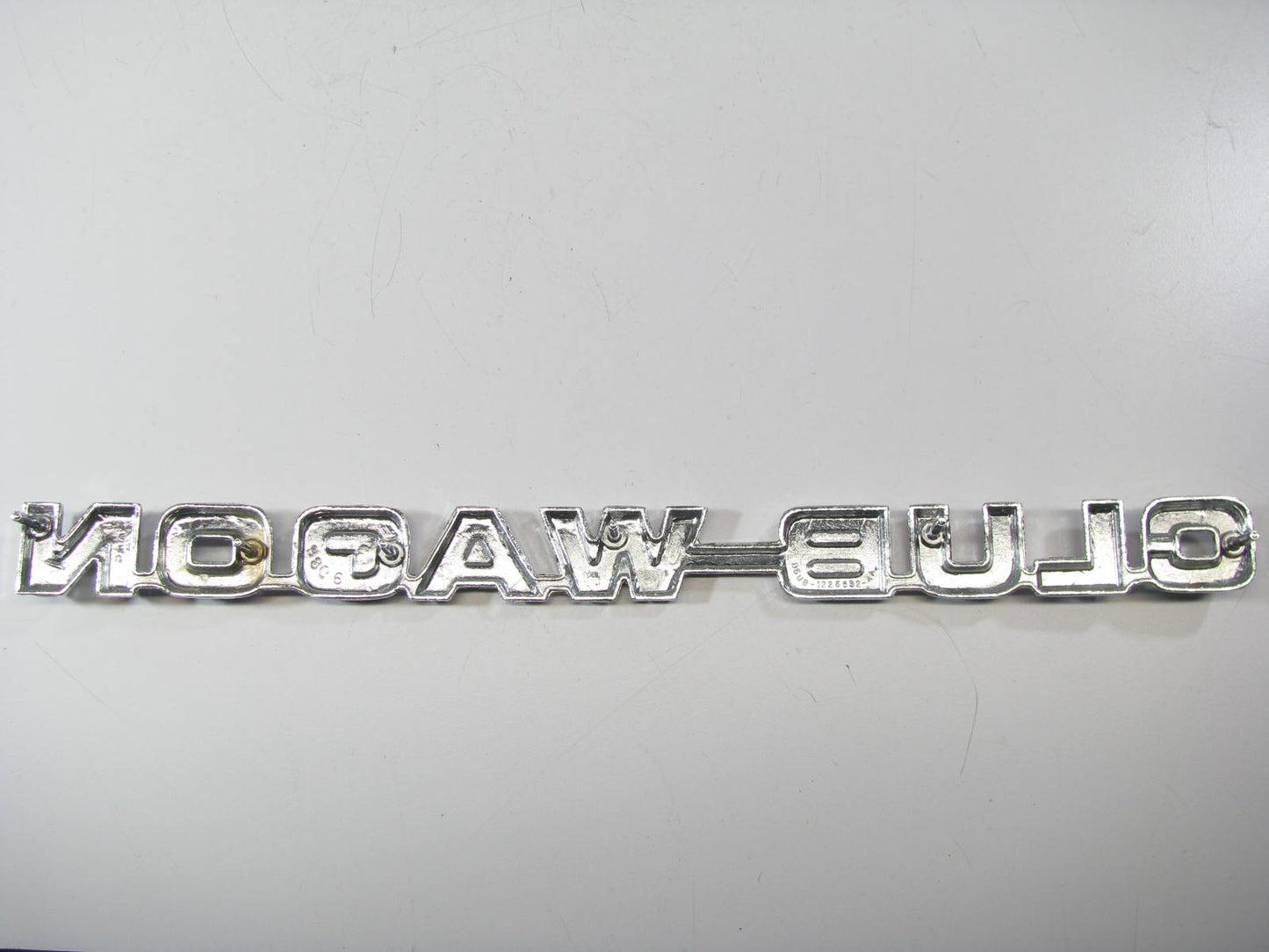 NEW - OEM Ford D5UZ-2225622-A Club Wagon Name Plate 1975-83 E100 E150 E250 E350