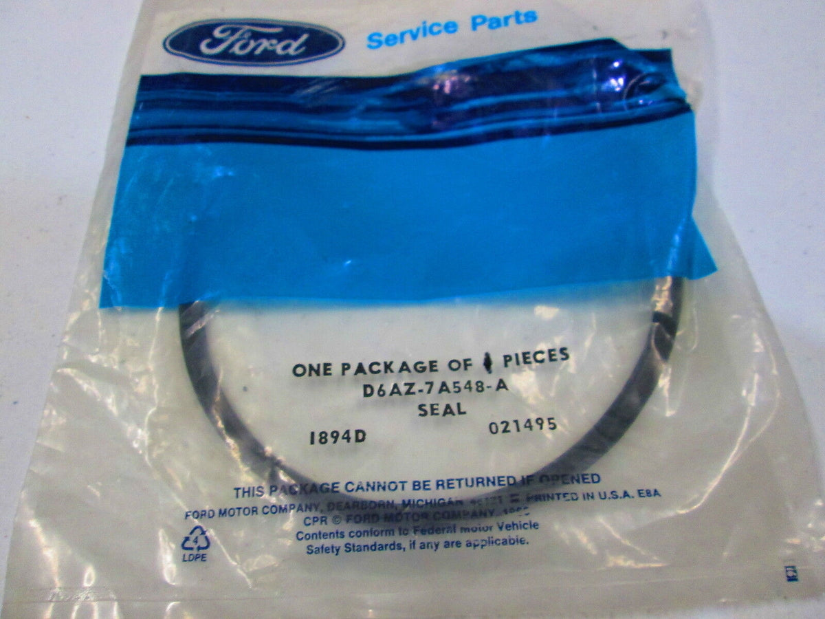 NEW - OEM Ford D6AZ-7A548-A Transmission Forward Clutch Piston Outer Seal, C6