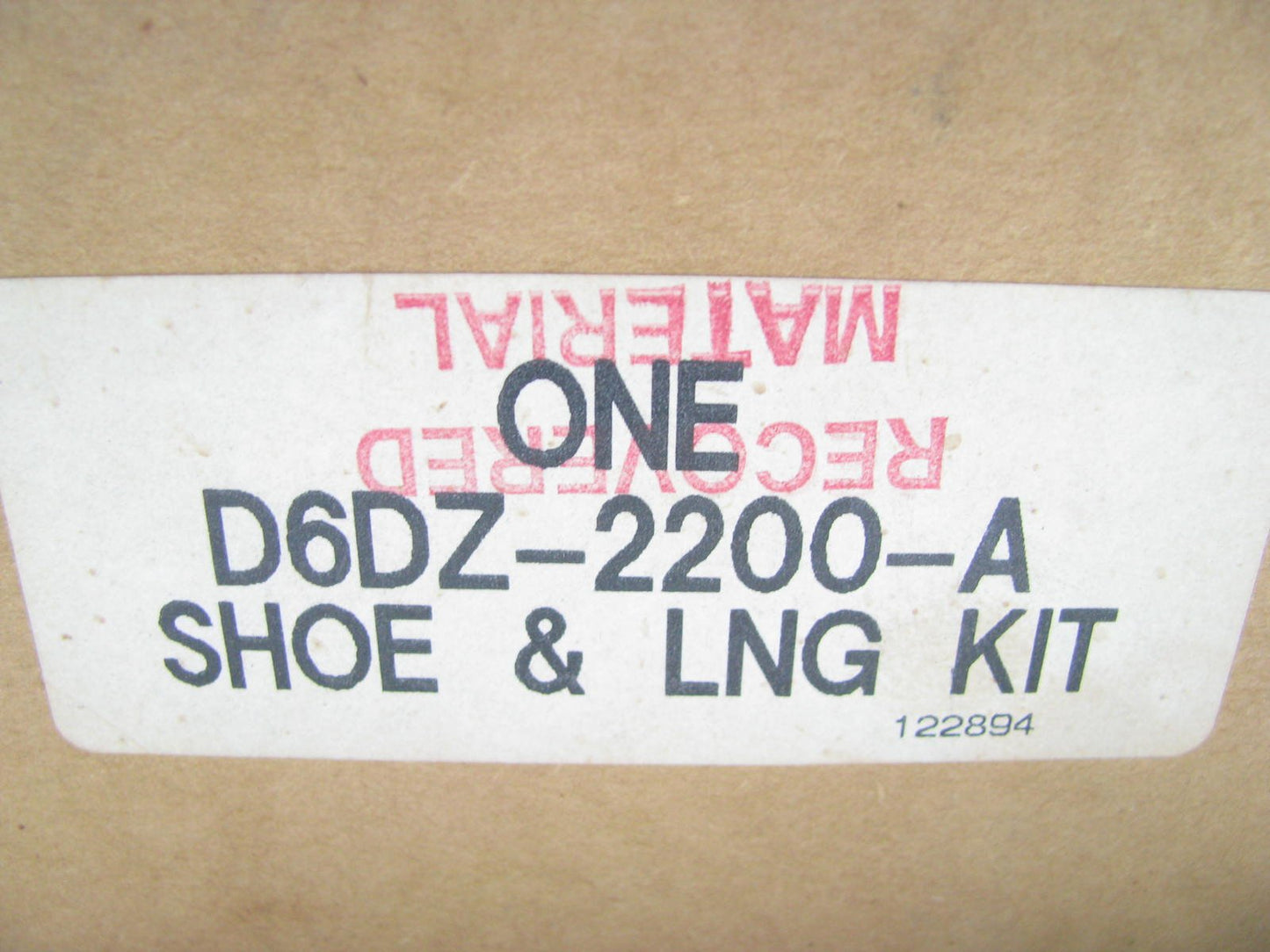 NEW GENUINE OEM Ford D6DZ-2200-A REAR Brake Drum Brake Shoes