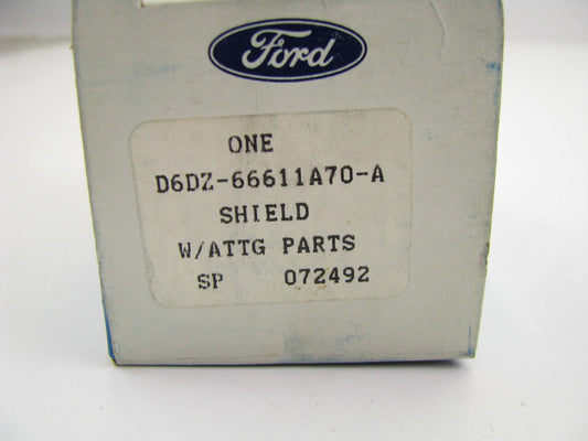 NOS OEM Ford D6DZ-66611A70-A Seat Belt Track Trim Shield D6DE-66611A70-AWA