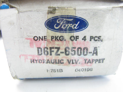 (4) New OEM Ford D6FZ-6500-A Engine Valve Lifters