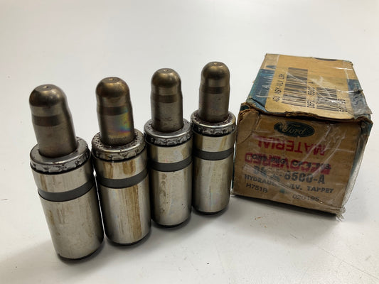 (4) NEW - OEM Ford D6FZ-6500-B Valve Lifters .020'' OVERSIZE 1974-1995 2.3L-L4