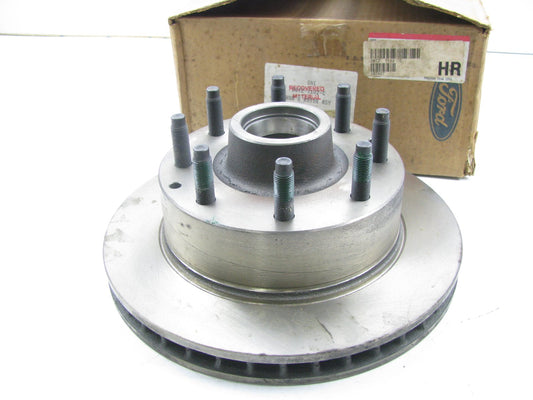 NEW - OEM Ford D6TZ-1102-C FRONT Brake Rotor & Hub 1976-81 E-350, 1976-79 F-350