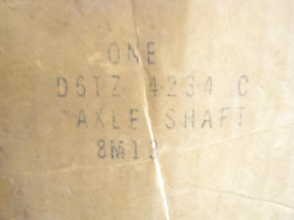 NOS - OEM Ford D6TZ-4234-C Rear Axle Shaft, 28 Spline 1976-1978 F-150 WDM
