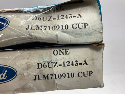 (2) NEW - OEM Ford D6UZ-1243-A Wheel Bearing Race Cup - Rear Inner