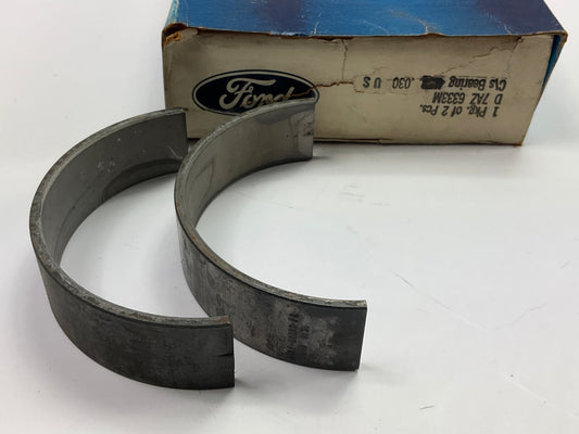 NEW - OEM Ford D7AZ-6333-M Lower Main Bearing .030'' 1973-1982 351W 351M 400-V8