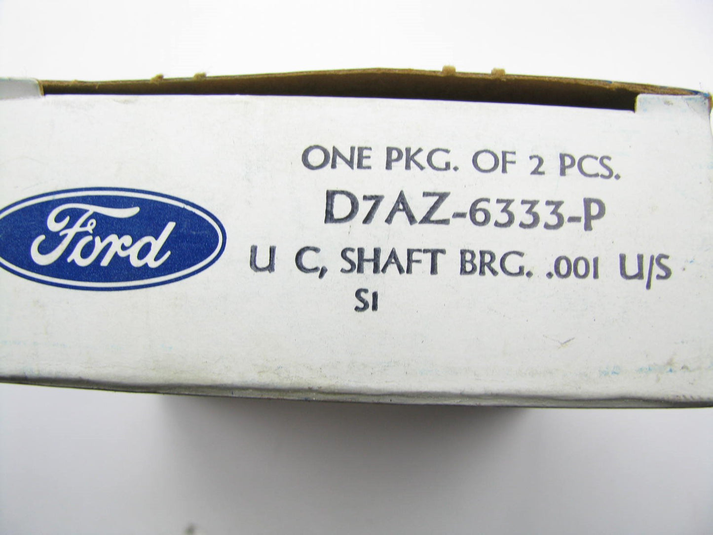 NOS 1973-79 Ford 351W 351M  0.001'' Undersize Crankshaft Bearing PAIR D7AZ-6333-P