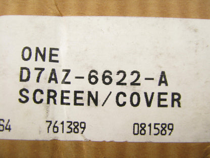 NOS - OEM Ford D7AZ-6622-A Engine Oil Pump Pickup Tube