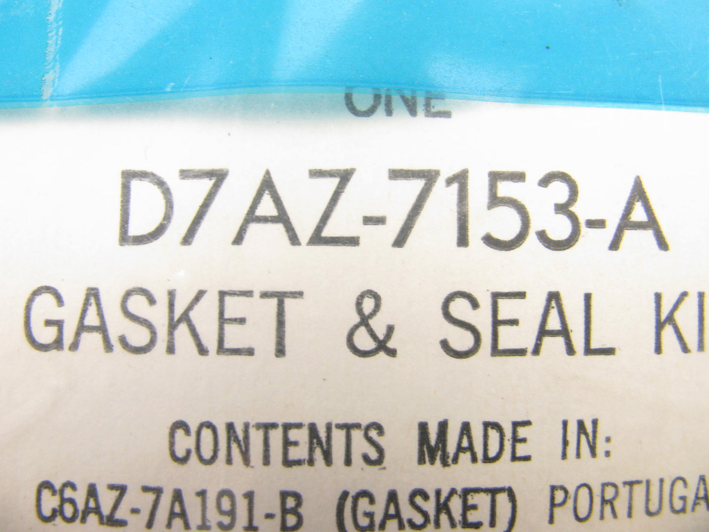 NEW - OEM Ford D7AZ-7153-A Automatic Transmission Rebuild Repair Kit, 1968-96 C6