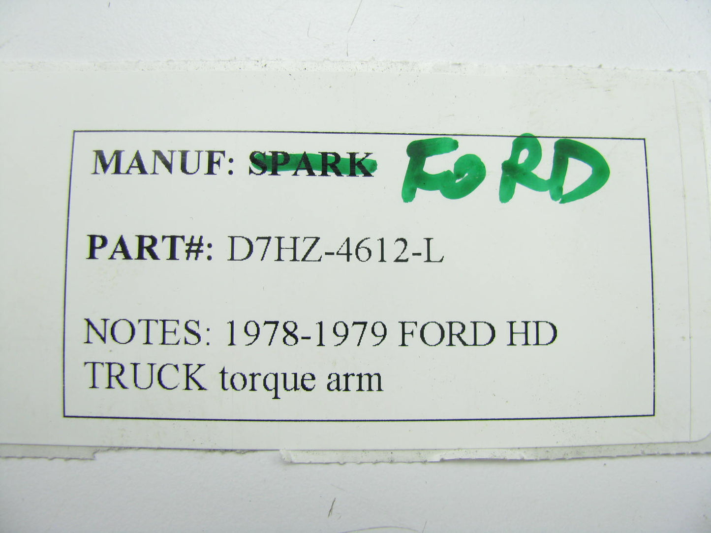 NEW - OEM Ford D7HZ-4612-L Suspension Torque Arm 1977-1979 LNT-LT-LTS900 SRDD