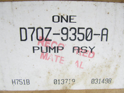 NEW GENUINE OEM Ford D7OZ-9350-A Mechanical Fuel Pump