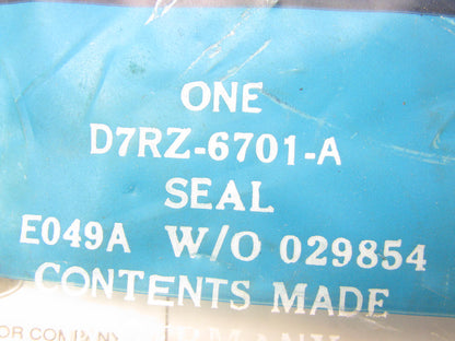 NEW - OEM Ford D7RZ-6701-A Engine Crankshaft Main Seal - Rear