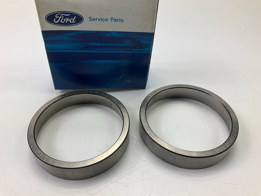 (2) Ford D7TZ-1243-A Front Inner Wheel Bearing Race - 1985-89 F-250 4WD ONLY