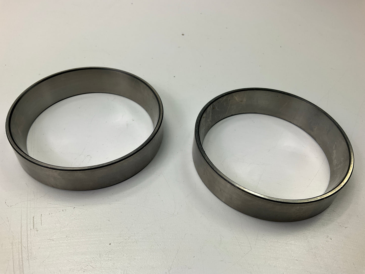 (2) Ford D7TZ-1243-A Front Inner Wheel Bearing Race - 1985-89 F-250 4WD ONLY
