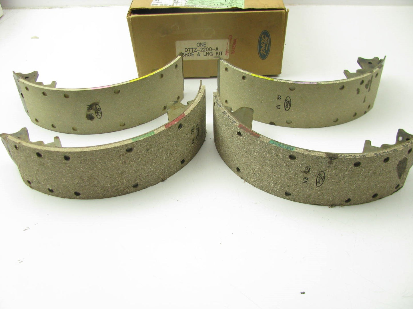 NEW - OEM Ford D7TZ-2200-A Drum Brake Shoes