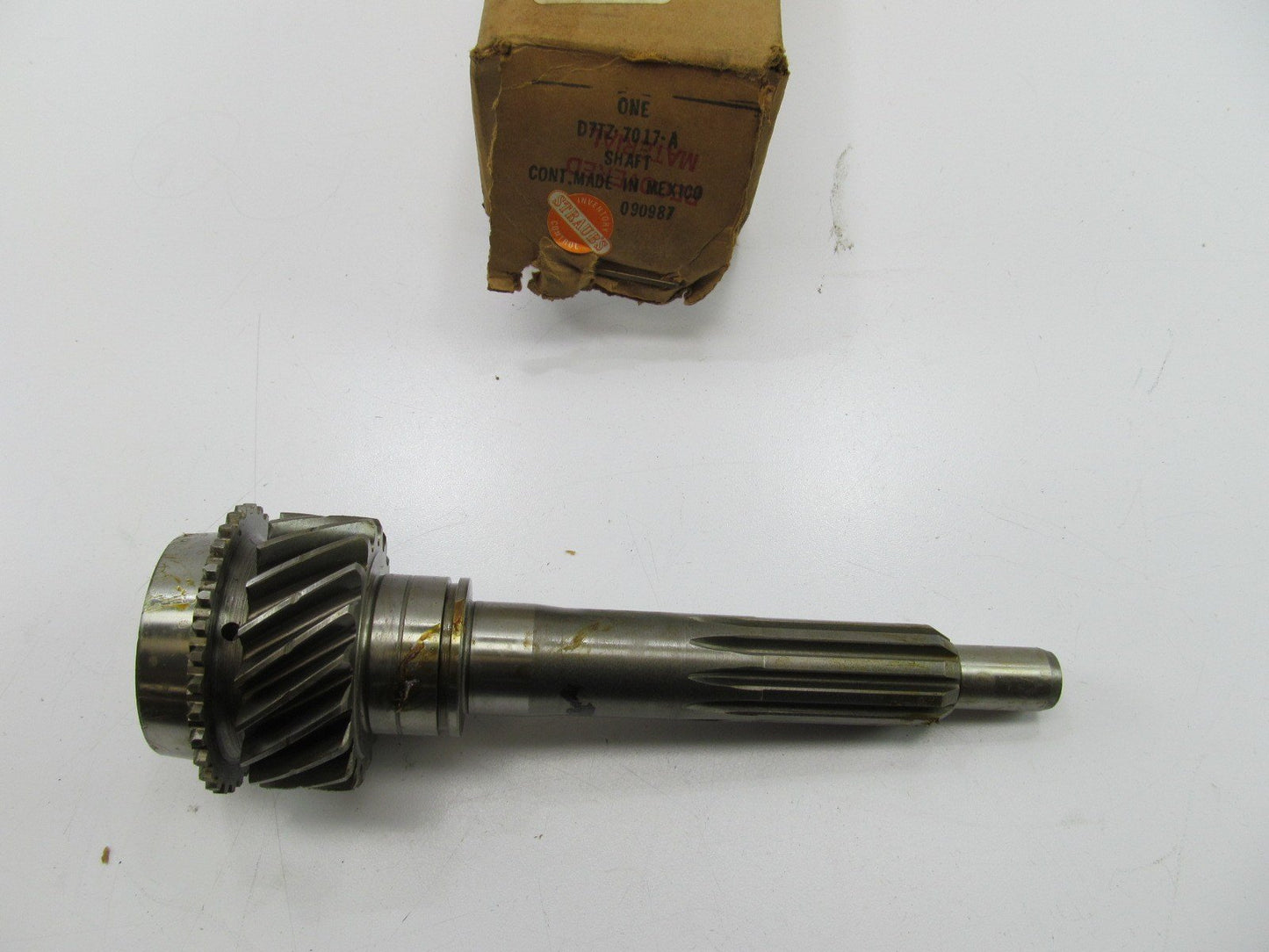 NOS OEM Ford Tremec T150 3-speed Main Drive Input Shaft Gear D7TZ-7017-A