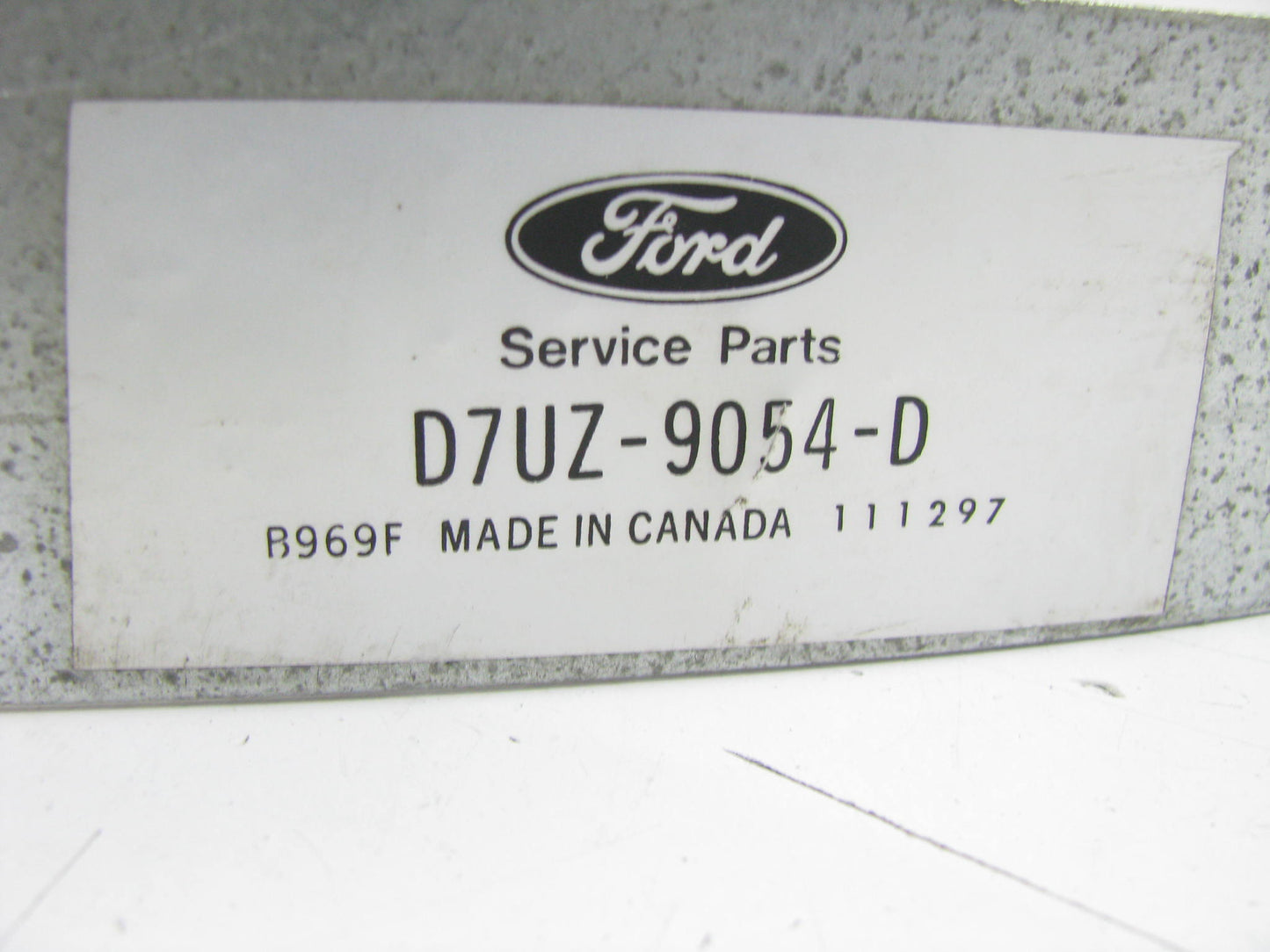 NEW - OEM Ford D7UZ-9054-D Fuel Tank Strap 1977-1991 Econoline W/ Midship Tank