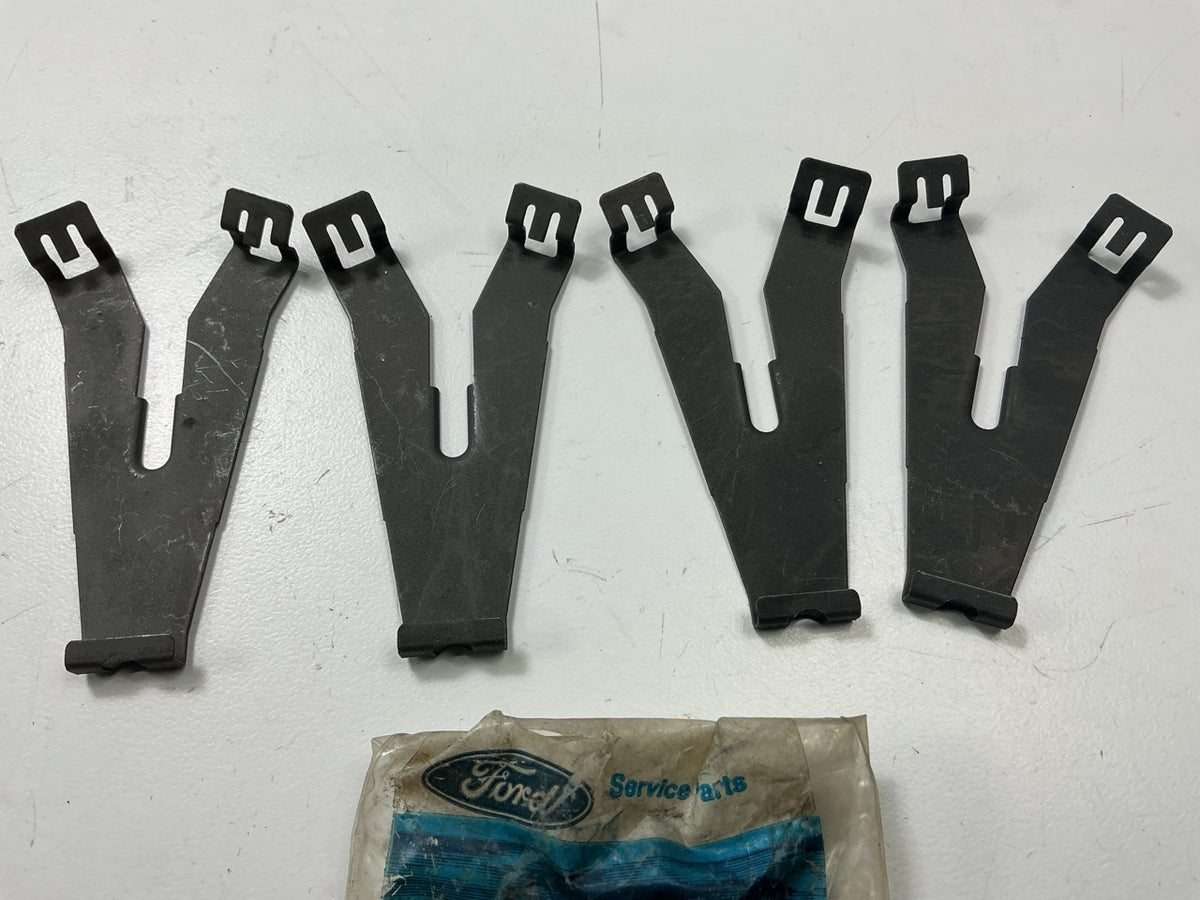 (4) NEW - OEM Ford D8AZ-9G477-A Transducer Backpressure Tube Retention Clip