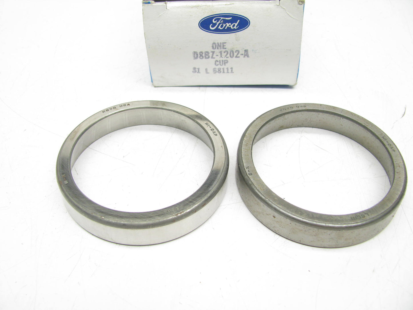 (x2) OEM Ford Wheel Bearing Race Cup D8BZ-1202-A