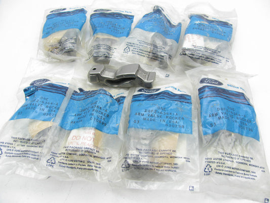 (8) NEW - OEM Ford D8FZ-6564-A Engine Rocker Arms 1983-1988 2.0L 1977-1987 2.3L