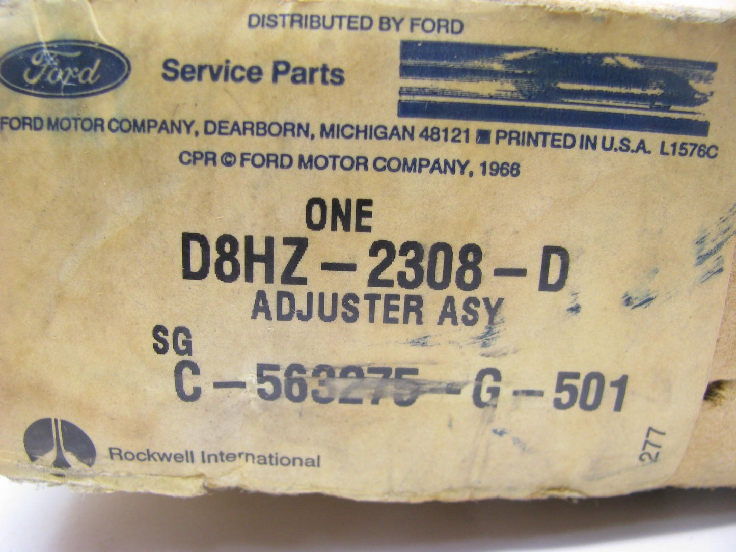NEW - OEM Ford D8HZ-2308-D Air Brake Slack Adjuster - Right - 10 Spline