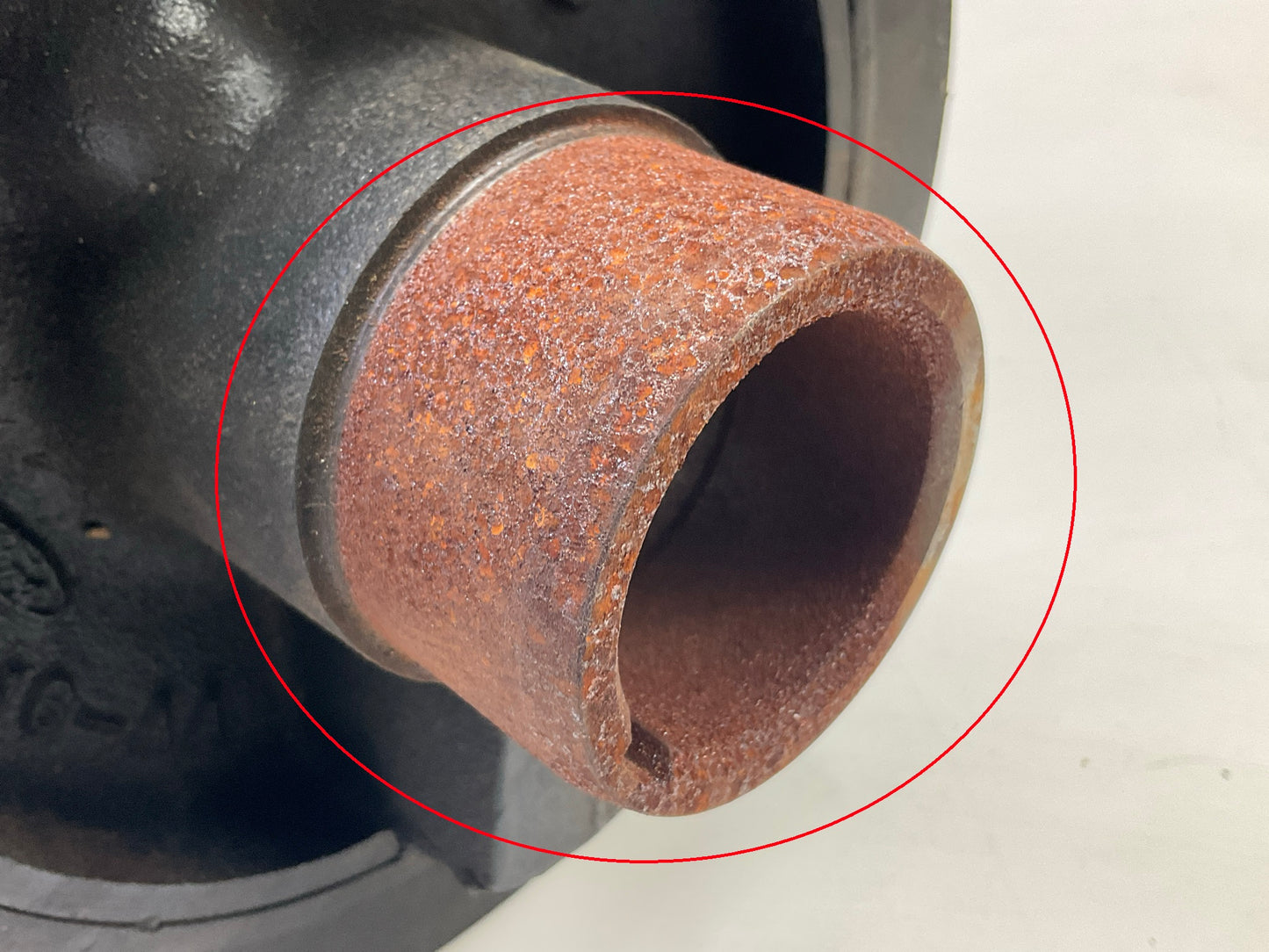 SURFACE RUST - Ford D8HZ-6312-A Crankshaft Pulley 1978-82 475 477 534 W/O PTO