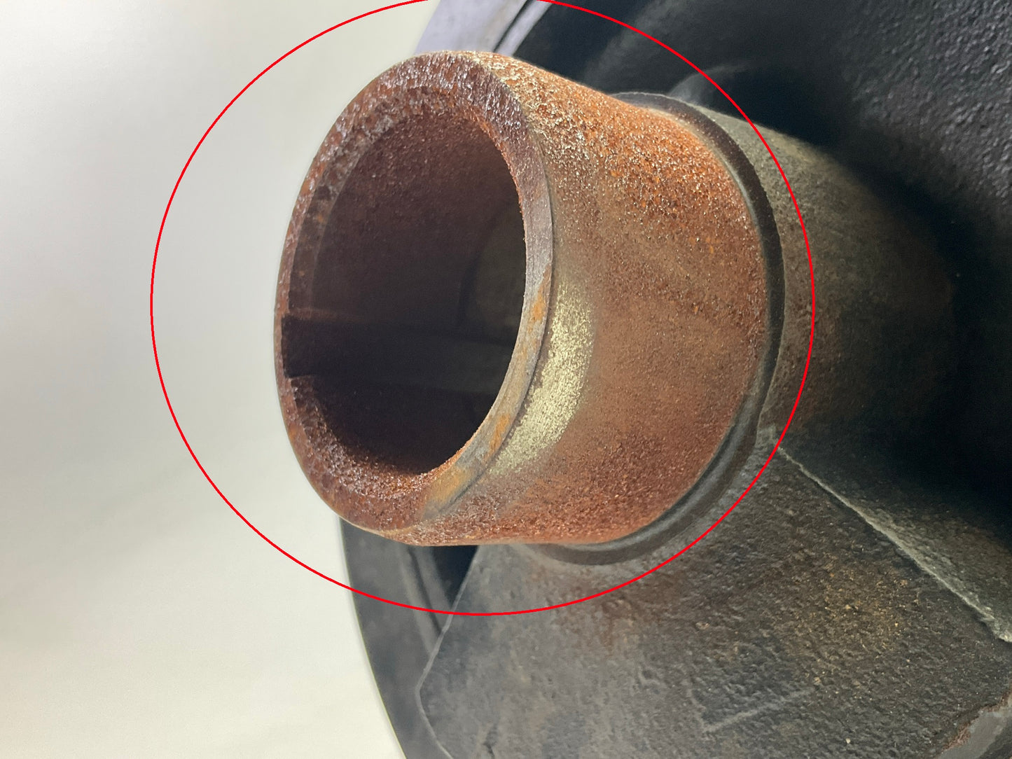 SURFACE RUST - Ford D8HZ-6312-A Crankshaft Pulley 1978-82 475 477 534 W/O PTO