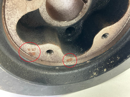 SURFACE RUST - Ford D8HZ-6312-A Crankshaft Pulley 1978-82 475 477 534 W/O PTO