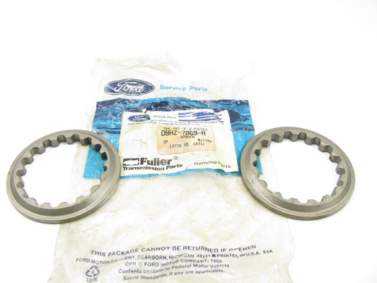 (2) Ford OEM D8HZ-7069-A Output Shaft Gear Thrust Washer 1978-89 Fuller 10 Speed