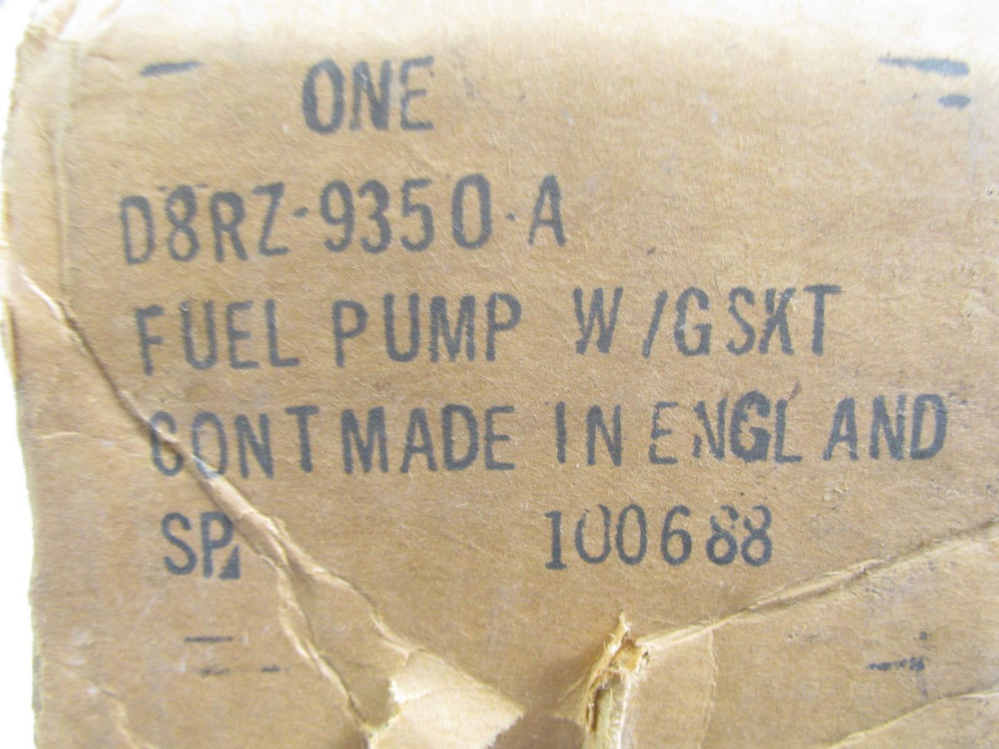 NEW - OEM Ford D8RZ-9350-A Mechanical Fuel Pump 1978-1980 Fiesta 1.6L-L4