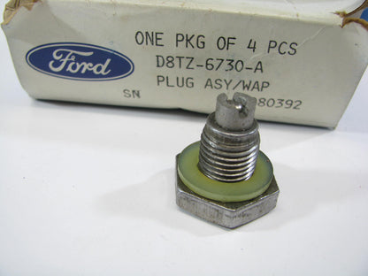 NEW - OEM Ford D8TZ-6730-A Engine Oil Drain Plug