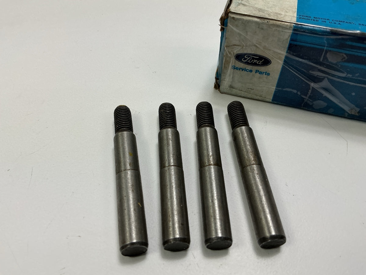 (4) NEW - OEM Ford D8TZ-6A527-D Rocker Arm Stud .010'' 1978-84 300 LD, 300 HD L6