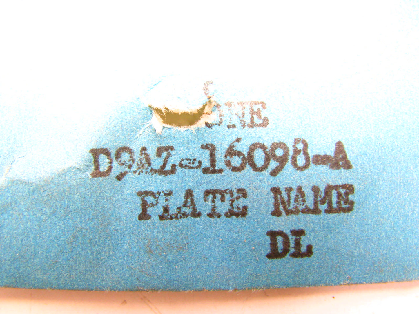 NEW - OEM Ford D9AZ-16098-A EXTERIOR ( LTD ) Fender Emblem Name Plate Badge