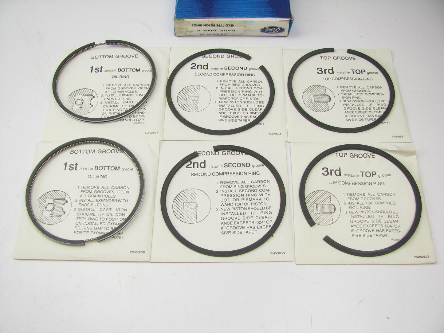Ford D9HZ-6148-E Partial Piston Rings - STD 1980-1984 Ford Truck 429 7.0L V8