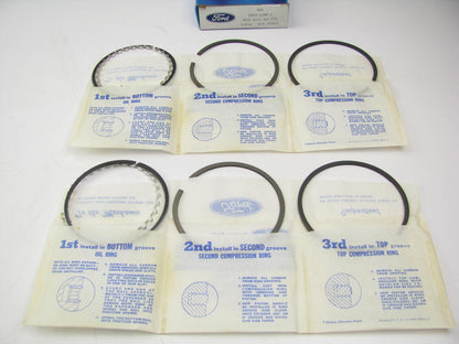 Ford D9HZ-6148-J Partial Piston Ring Set - STANDARD  1980-1989 Ford Truck 370 V8