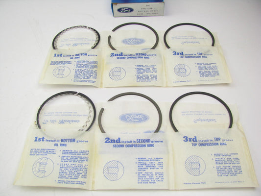 Ford D9HZ-6148-J Partial Piston Ring Set - STANDARD  1980-1989 Ford Truck 370 V8