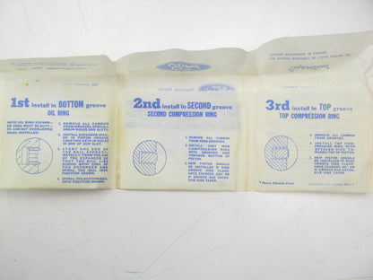 Ford D9HZ-6148-J Partial Piston Ring Set - STANDARD  1980-1989 Ford Truck 370 V8