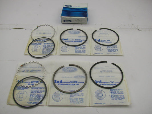 Ford D9HZ-6148-T Partial Piston Ring Set - Std 1980-1988 Ford Truck 370 6.1L 4V
