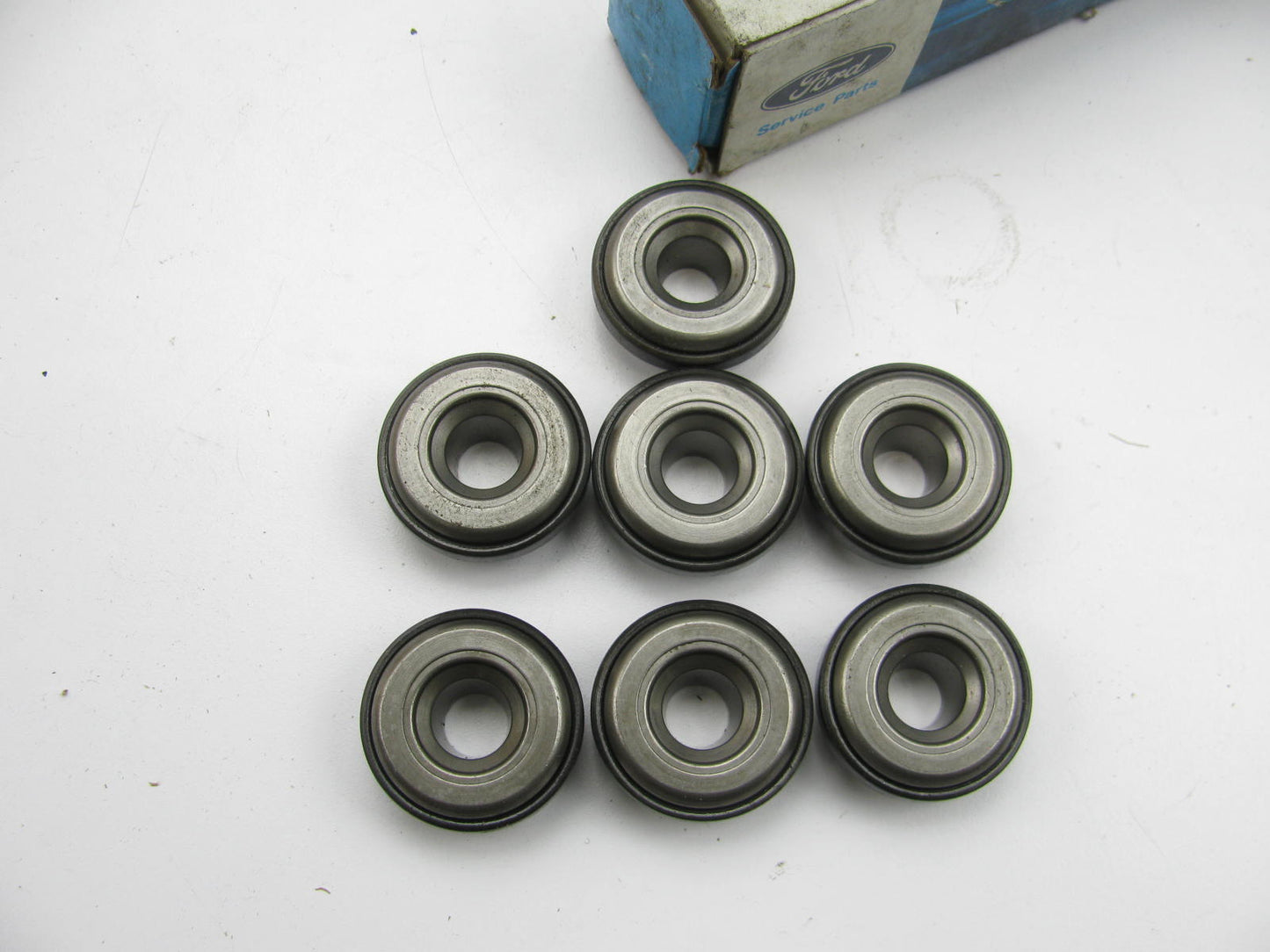 (7) NEW - OEM Ford D9HZ-6514-B Engine Exhaust Valve Roto Cap 1968-1972 390-V8