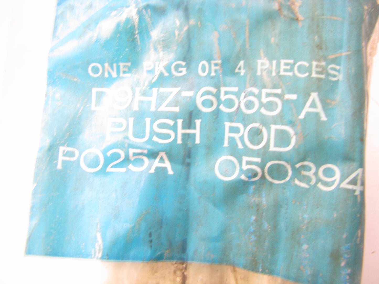 (4) NEW - OEM Ford D9HZ-6565-A Engine Push Rods 1979-1996 370 429 460-V8